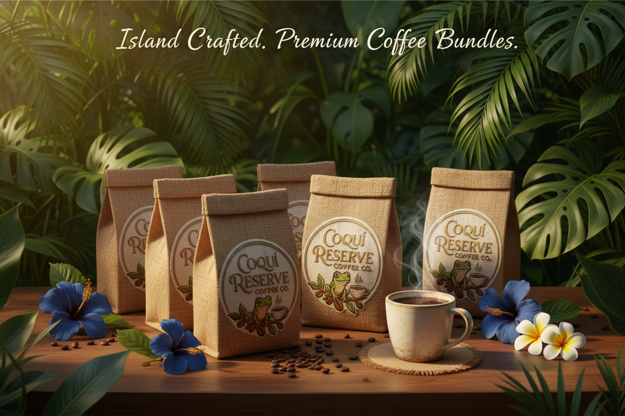 Coffee Bundles Island Banner